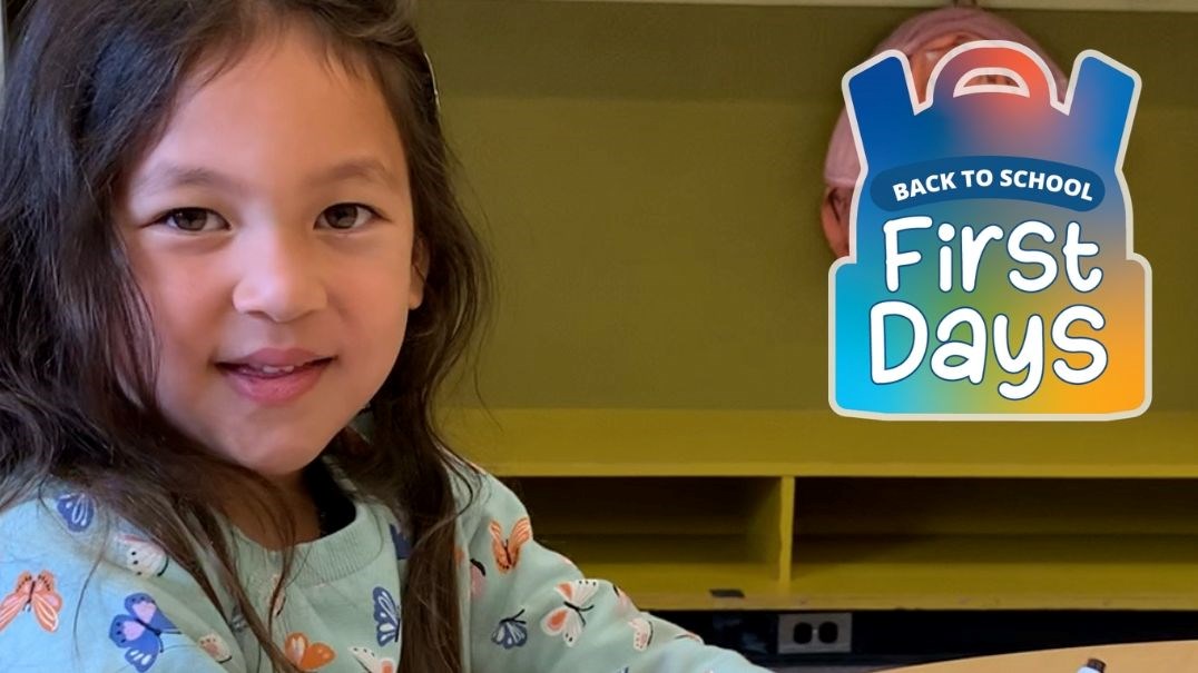 Small steps, big strides Starting the first day of Kindergarten